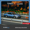 Tarmac Works 64G-025-PU 1/64 Vertex Nissan Silvia S13 Blue/Grey