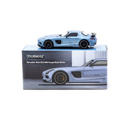 Tarmac Works 1/64 Mercedes-Benz SLS AMG Coupe Black Series Matte Blue
