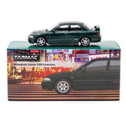 Tarmac Works 1/64 Mitsubishi Lancer GSR Evolution Green Metallic