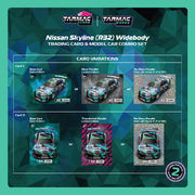 Tarmac Works 1/64 Nissan Skyline R32 Widebody HKS