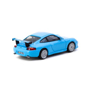 Tarmac Works 1/64 Porsche 911 GT3 Type 996 Light Blue