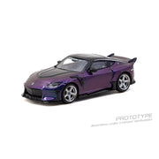 Tarmac Works 1/64 Nissan VeilSide FFZ400 Fairlady Z Chameleon Purple