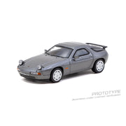 Tarmac Works 1/64 Porsche 928 S4 Grey Metallic