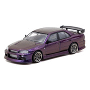 Tarmac Works 1/64 URAS Skyline ER34 Midnight Purple