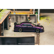 Tarmac Works 1/64 URAS Skyline ER34 Midnight Purple
