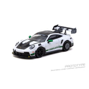 Tarmac Works 1/64 Porsche GT3RS MR White Green
