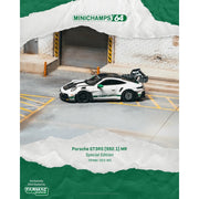 Tarmac Works 1/64 Porsche GT3Rs Mr White Green