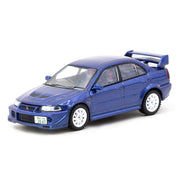 Tarmac Works 1/64 Mitsubishi Lancer Evo VI Tommi Makinen Edition Blue