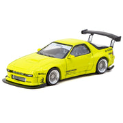 Tarmac Works 1/64 Pandem Mazda RX-7 FC3S Yellow
