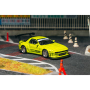 Tarmac Works 1/64 Pandem Mazda RX-7 FC3S Yellow