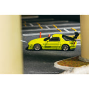 Tarmac Works 1/64 Pandem Mazda RX-7 FC3S Yellow
