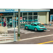Tarmac Works x Schuco 1/64 Porsche 911 Carrera RS 964 Mint Green