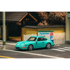 Tarmac Works x Schuco 1/64 Porsche 911 Carrera RS 964 Mint Green