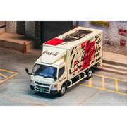 Tarmac Works 1/64 Mitsubishi Fuso Canter Coca-Cola Box Truck