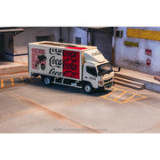 Tarmac Works 1/64 Mitsubishi Fuso Canter Coca-Cola Box Truck
