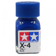 Tamiya 80004 Enamel Paint X-4 Gloss Blue 10ml