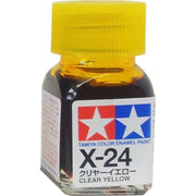 Tamiya 80024 Enamel Paint X-24 Gloss Clear Yellow (10ml)