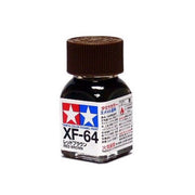 Tamiya 80364 Enamel Paint XF-64 Flat Red Brown 10ml