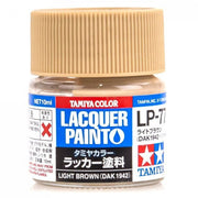 Tamiya 82177 Lacquer Paint LP-77 Light Brown DAK 1941 10ml