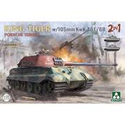 Takom 2178 1/35 King Tiger W/105Mm Kwk 46L/68 2In1