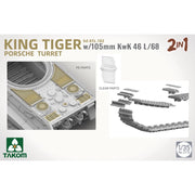 Takom 2178 1/35 King Tiger W/105Mm Kwk 46L/68 2In1