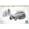 Takom 2194W 1/35 Sd.Kfz 250/1 + Sd.Kfz 250/3 Greif Rommel Command Half-Track + 1/16 Erwin Rommel