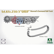 Takom 2194W 1/35 Sd.Kfz 250/1 + Sd.Kfz 250/3 Greif Rommel Command Half-Track + 1/16 Erwin Rommel