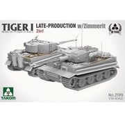 Takom 2199 1/35 Tiger I Late Production with Zimmerit 2 in 1