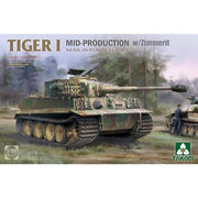 Takom 2200W 1/35 Tiger I Big Box Mid and Late and Mid/Otto Carius and 1/16 Otto Carius Limited Edition Combo