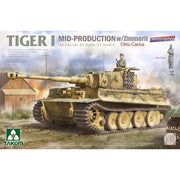 Takom 2200W 1/35 Tiger I Big Box Mid and Late and Mid/Otto Carius and 1/16 Otto Carius Limited Edition Combo