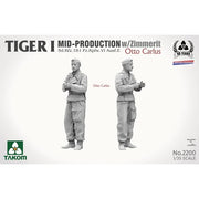 Takom 2200 1/35 Tiger I Mid Production with Zimmerit Otto Carlus