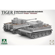 Takom 2202 1/35 Tiger I  Sd.Kfz.181 Pz.Kpfw.VI Ausf.E Early-Production w/ Steel Wheels and Zimmerit Groppe Fehrmann