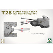 Takom 1/35 T28 Super Heavy Tank Gun Motor Carriage T95