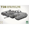 Takom 1/35 T28 Box Modeling Guide + T28 Super Heavy Tank + M28A1/A2 Super Assault Tank