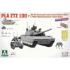 Takom 1/35 PLA ZTZ 100 + ZRY-222 Unmanned Combat Ground Vehicle Robot Wolves Unmanned Combat System