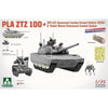 Takom 1/35 PLA ZTZ 100 + ZRY-222 Unmanned Combat Ground Vehicle Robot Wolves Unmanned Combat System