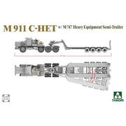Takom 5024 1/72 US M911 C-HET w M747 Heavy Equipment Semi-Trailer
