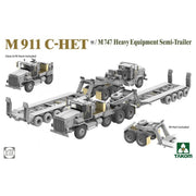 Takom 5024 1/72 US M911 C-HET w M747 Heavy Equipment Semi-Trailer