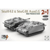 Takom 8017 1/35 StuH42 and StuG III Ausf.G Mid Prodution 2 in 1