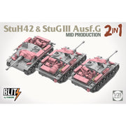Takom 8017 1/35 StuH42 and StuG III Ausf.G Mid Prodution 2 in 1