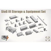 Takom 8018 1/35 StuG III Storage and Equipment Set