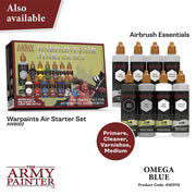 The Army Painter AW3115 Warpaints Air Omega Blue 18ml Acrylic Paint