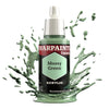 The Army Painter WP3066 Warpaints Fanatic Mossy Green 18ml Acrylic Paint