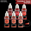 The Army Painter WP3108 Warpaints Fanatic Raging Rouge 18ml Acrylic Paint