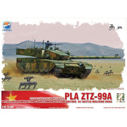 Toucan 1/35 ZTZ-99A MBT with Laser Simulation Countermine System Unitree B1 Battle Machine Dogs Model Kit