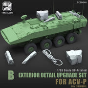 Toucan TC3D048 1/35 3D-Printed Exterior Detail Upgrade Set B for ACV-P