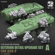 Toucan 1/35 3D-Printed Exterior Detail Upgrade Set B for ACV-P