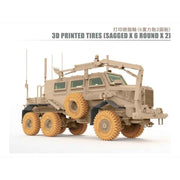 T-Model 1/72 U.S. Buffalo 6x6 MPCV A1 Normal Version Model Kit