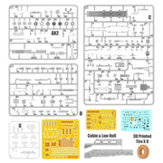 T-Model 1/72 U.S. Buffalo 6x6 MPCV A1 Normal Version Model Kit