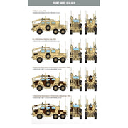 T-Model 1/72 U.S. Buffalo 6x6 MPCV A1 Normal Version Model Kit